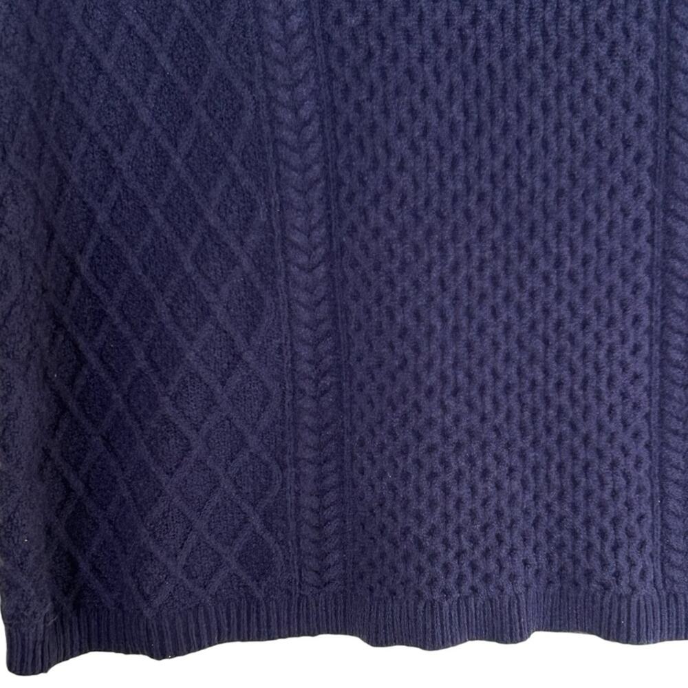 Lilly Pulitzer Lizona Cabled Sweater Skirt in Low Tide Navy Size Large - Picture 4 of 9